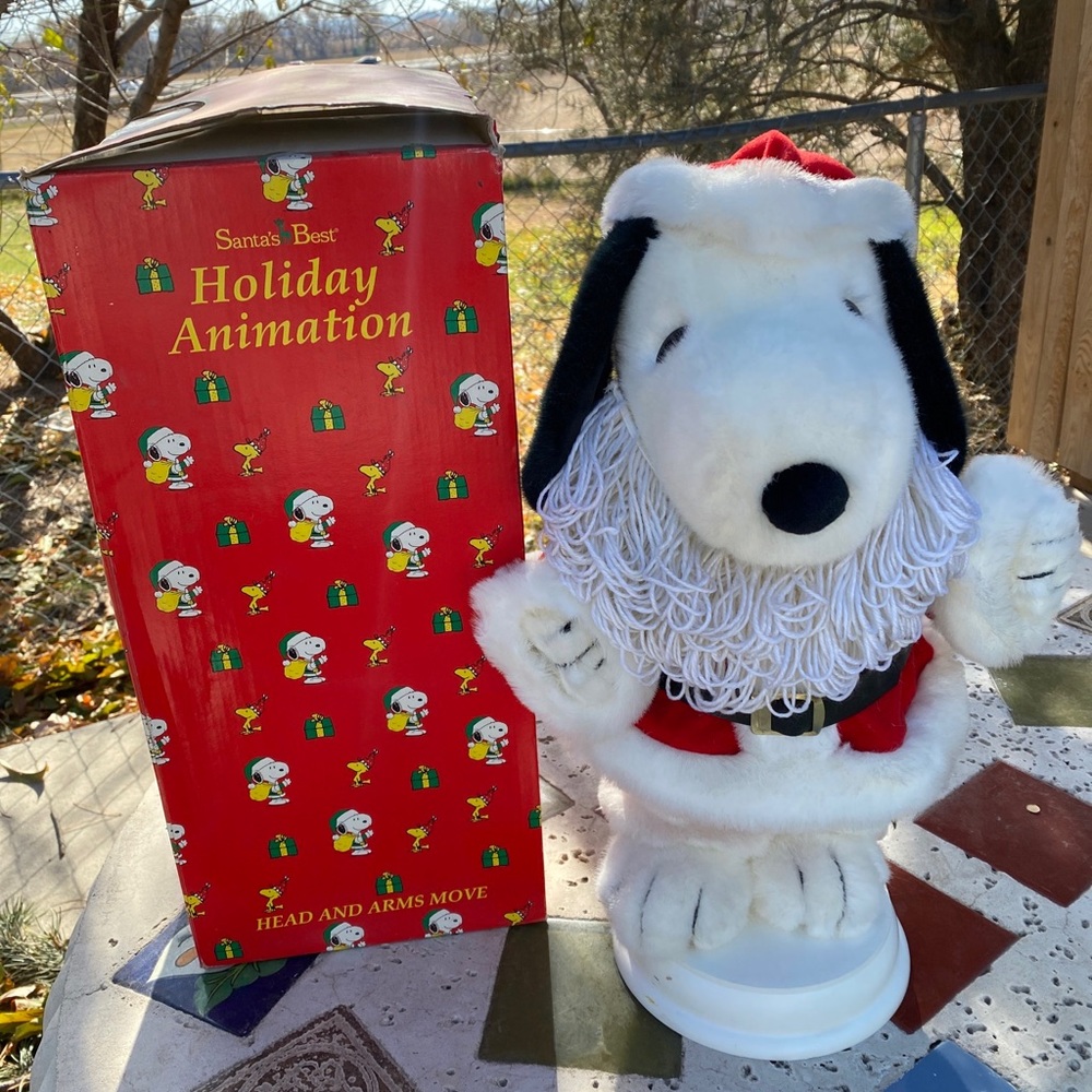 Snoopy holiday animation 1998 peanuts